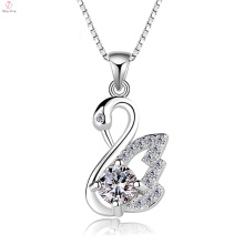 Fashion Jewelry 925 Silver Custom Swan Pendant